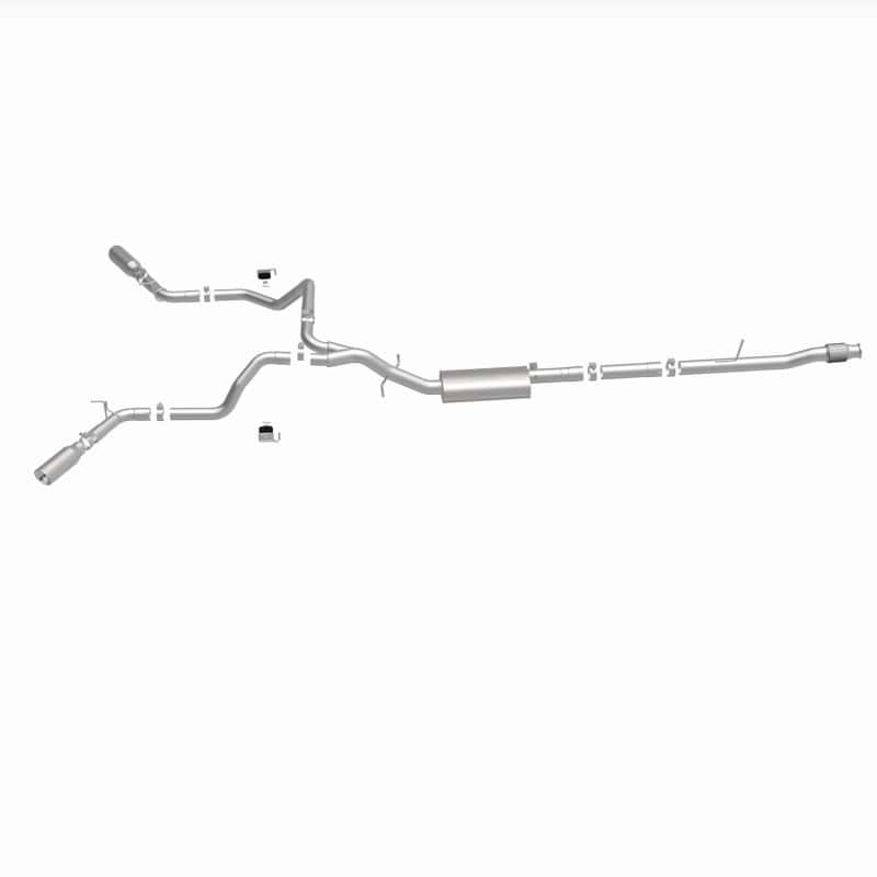 Magnaflow — MagnaFlow 2019 Chevy Silverado 1500 V8 5.3L Street Series Dual Split Exit Exhaust w/ Polished Tips
Cat-Back - view 11