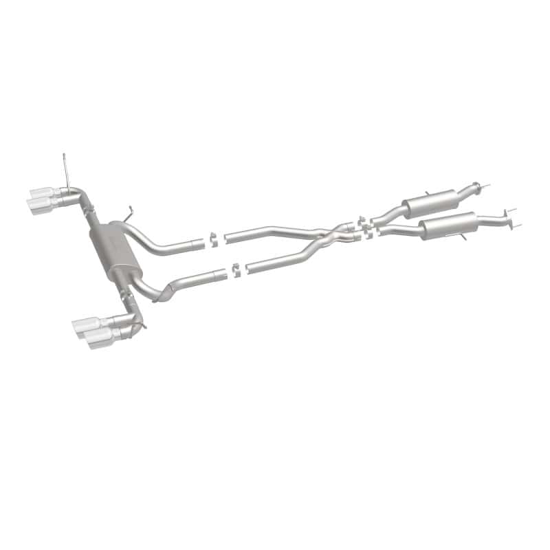Magnaflow — MagnaFlow Cat Back, SS, 2.5in, Quad Split Polish 4in tip 14-15 Jeep Grand Cherokee 3.6L/5.7L V6/V8
Cat-Back - view 7