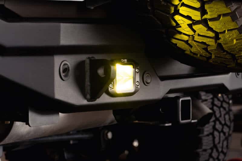 DV8 Offroad — DV8 3-Inch Elite Series LED Amber Flush Mount Pod Light - view 9