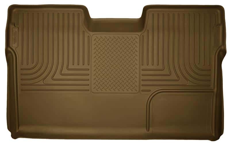 Husky Liners — Husky Liners 09-12 Ford F-150 Super Crew WeatherBeater Tan Rear Cargo Liner - view 2