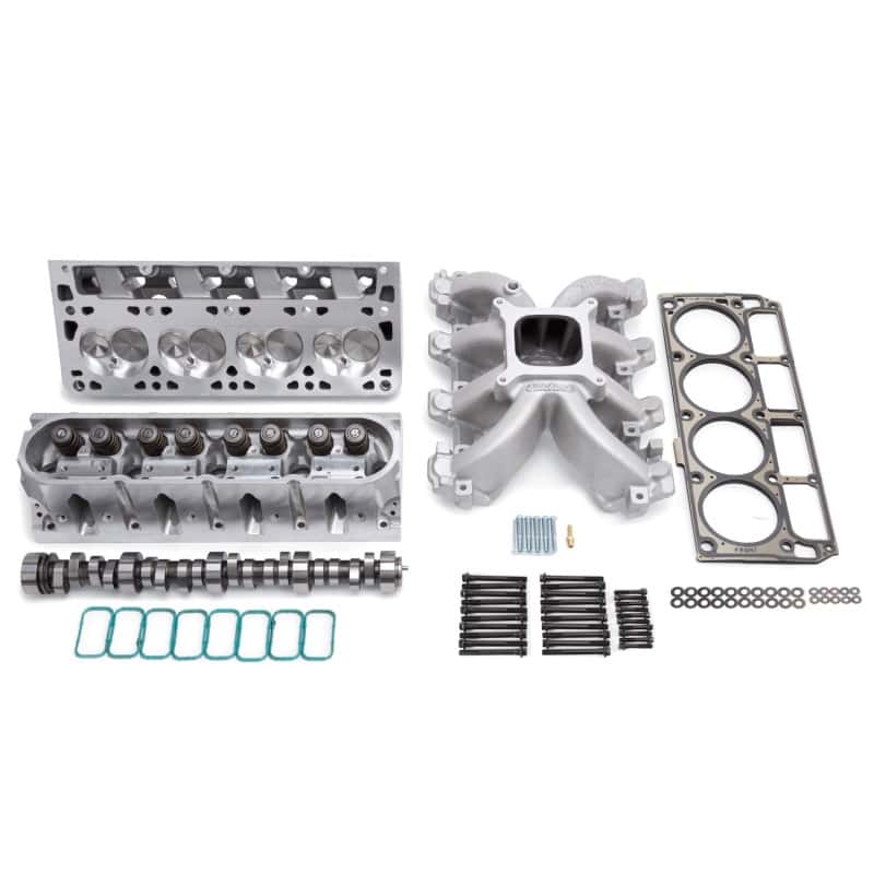 Edelbrock — Edelbrock Power Package Top End Kit Victor Jr Series Chevrolet 1997-2004 6 0L LS2
POWER PKG - view 2