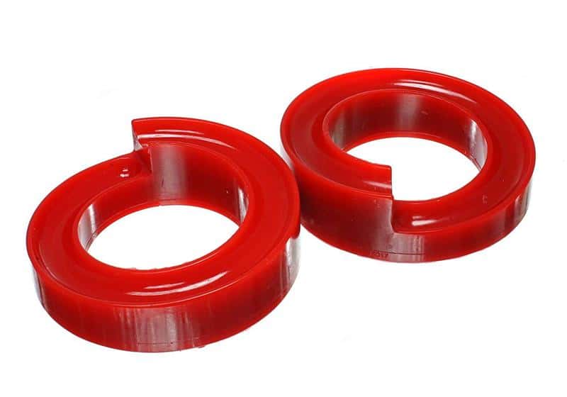 Energy Suspension — Energy Suspension 2005-07 Ford F-250/F-350 SD 2/4WD Front Coil Spring Isolator Set - Red
CoilSprngInsulator - view 3