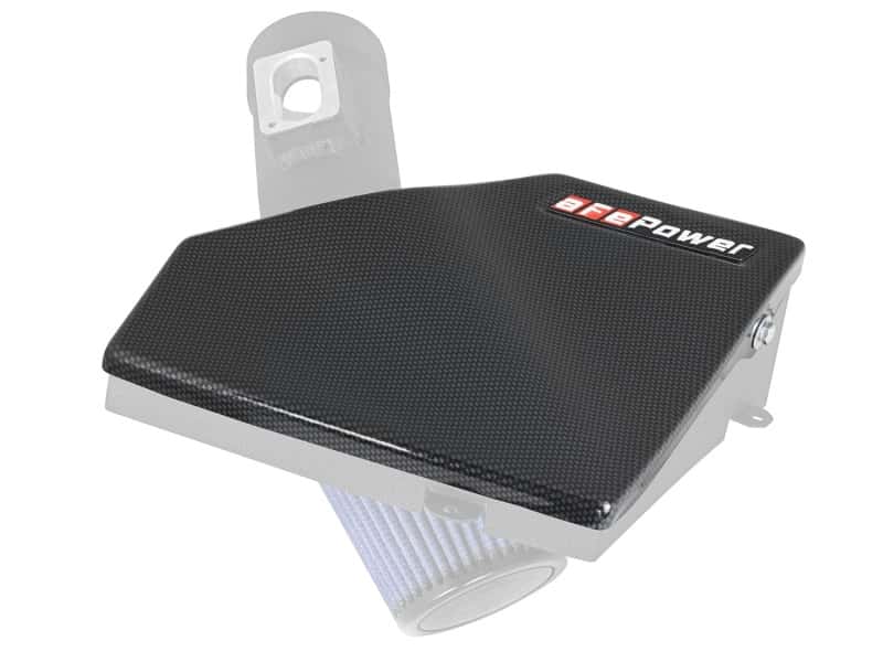 aFe — aFe MagnumFORCE Stage-2 Intake System Carbon Fiber Cover 15-17 MINI Cooper S (F55/F56) L4-2.0L (t)
Magnum FORCE Cover - view 4