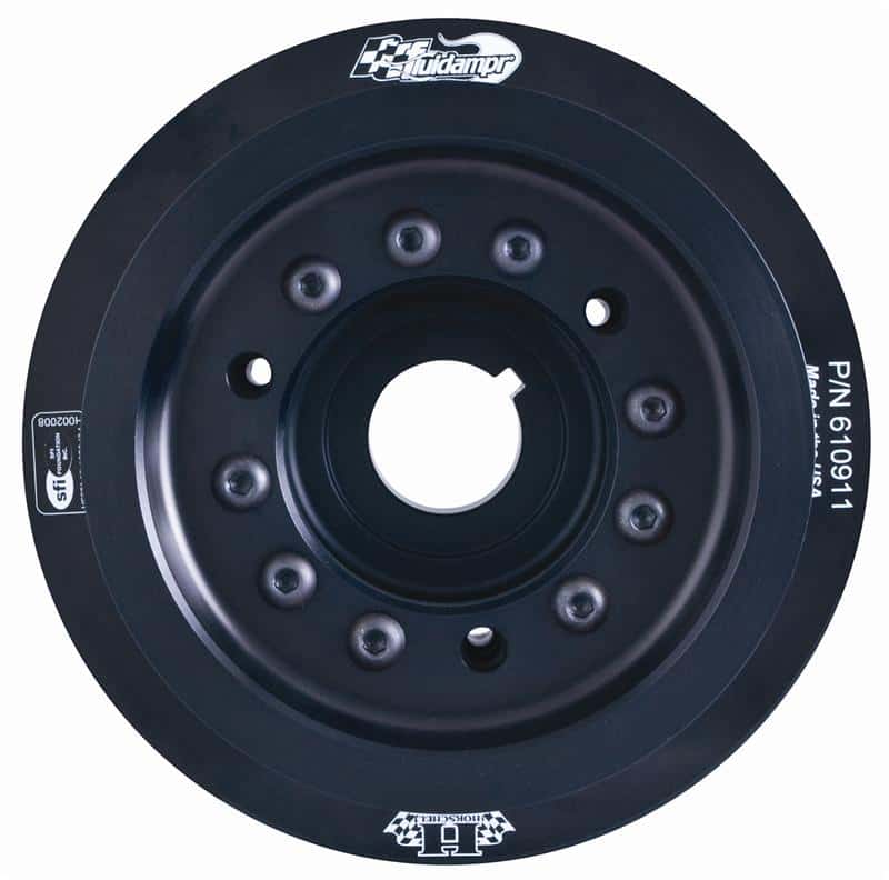 Fluidampr — Fluidampr Nissan RB26DET Phase-2 BCNR33 GT-R / BNR-34 GT-R Steel Internally Balanced Damper
Harmonic Balancer - view 3