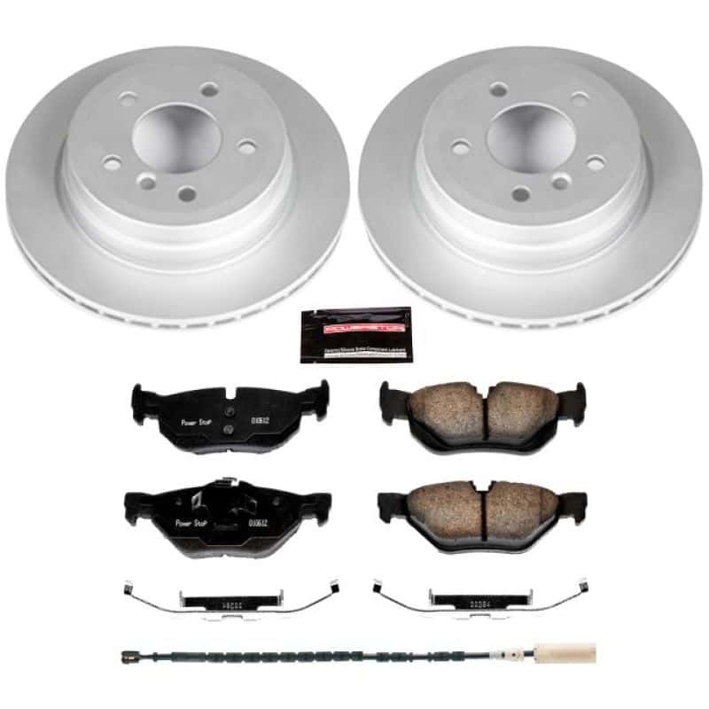 PowerStop — Power Stop 11-13 BMW 328i Rear Z23 Evolution Sport Coated Brake Kit - view 1