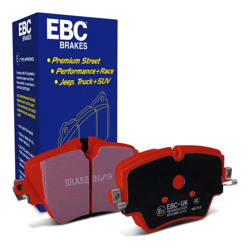 EBC — EBC 2017+ Mini Cooper Countryman (F60) 1.5L Turbo Redstuff Front Brake Pads
Disc Brake Pad - view 1