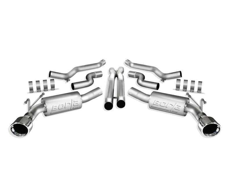 Borla — Borla 10-13 Chevy Camaro SS 6.2L 8cyl Aggressive Catback Exhaust
Cat-Back System
ExhstSysKt - view 2
