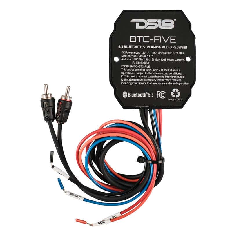 DS18 — DS18 Wireless Audio Receiver Bluetooth 5.3 Remote Out IP66 Waterproof Rating - view 2