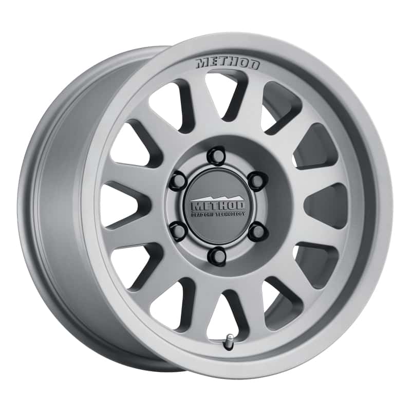 Method Wheels — Method MR704 17x8.5 0mm Offset 5x5 71.5mm CB Matte Titanium Wheel - view 2