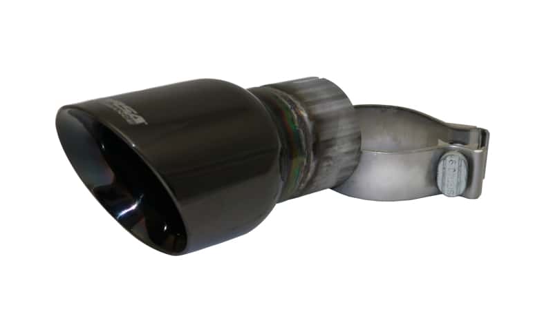 CORSA Performance — Corsa Single Universal 2.5in Inlet / 3.5in Outlet Black PVD Pro-Series Tip Kit
Exhaust - view 4
