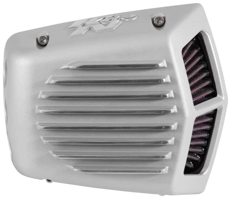 K&N Engineering — K&N Street Metal Intake System 01-16 Harley-Davidson Shaker Silver H/D Softail/Dyna Fl
Air Intake System - view 2