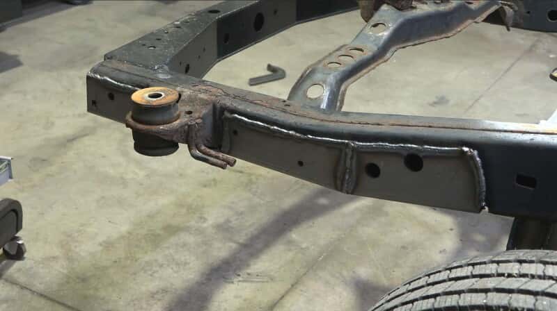 RustBuster — Rust Buster 2003-2009 Toyota 4Runner Rear Frame Repair Kit - Left - view 5