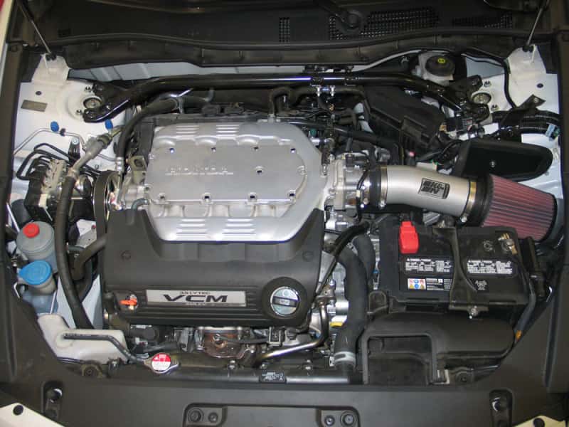 K&N Engineering — K&N 08 Honda Accord 3.5L-V6 Silver Typhoon Short Ram Intake
Performance Air Inta
Air Intake System - view 6