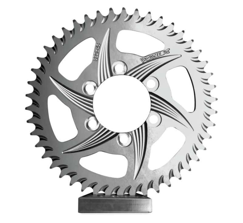 Vortex Racing — Vortex Racing Aluminum Rear Sprocket 530 44 Tooth- Silver - view 2