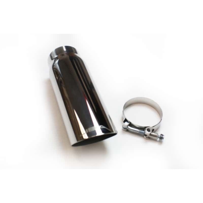 JBA — JBA 2.5in x 3in x 9in Polished Chrome Tip - Clamp On
Chrome Tip - view 2