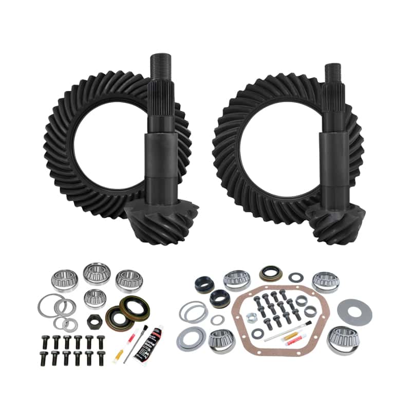 Yukon Gear & Axle — Yukon Gear & Install Kit D60 Reverse/Thick Front D80 Rear Ford F350 4.88
Gear & Install Pkg
Gear/Install Pkg - view 1