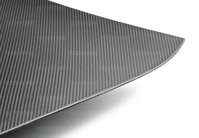 Seibon — Seibon 09-12 Nissan GTR R35 OEM Dry Carbon Fiber Trunk/Hatch (NO Spoiler Holes) - view 5