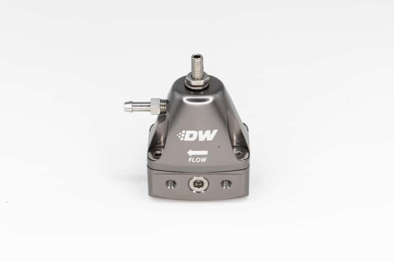 DeatschWerks — DeatschWerks DWR1000iL In-Line Adjustable Fuel Pressure Regulator - Titanium
Regulators
Regulator - view 1