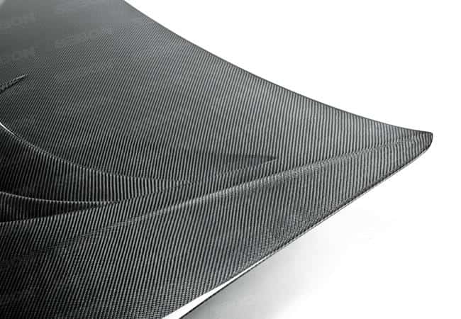 Seibon — Seibon 12-13 Hyundai Genesis SC Carbon Fiber Hood - view 11