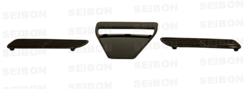 Seibon — Seibon 08-09 Mitsubishi Evo X Carbon Fiber Hood Scoop - Only Fits OEM Hoods (Not Seibon Hoods) - view 6