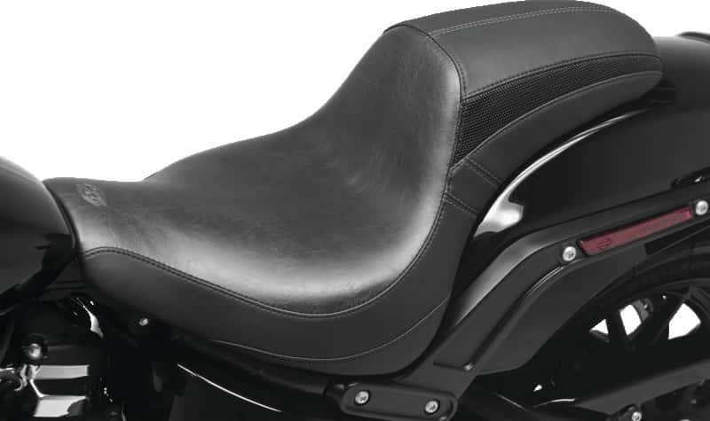 Mustang Motorcycle — Mustang 06-17 Harley Softail Wide Tire (200mm) Standard Touring, Wide Touring Passenger Seat - Black - view 2