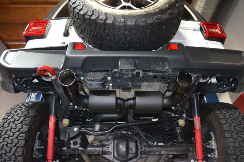 Injen — Injen 18-20 Jeep Wrangler JL L4-2.0L Turbo / V6-3.6L SS Axle-back Exhaust - Black
Exhaust System Kit
Exhaust System - view 8