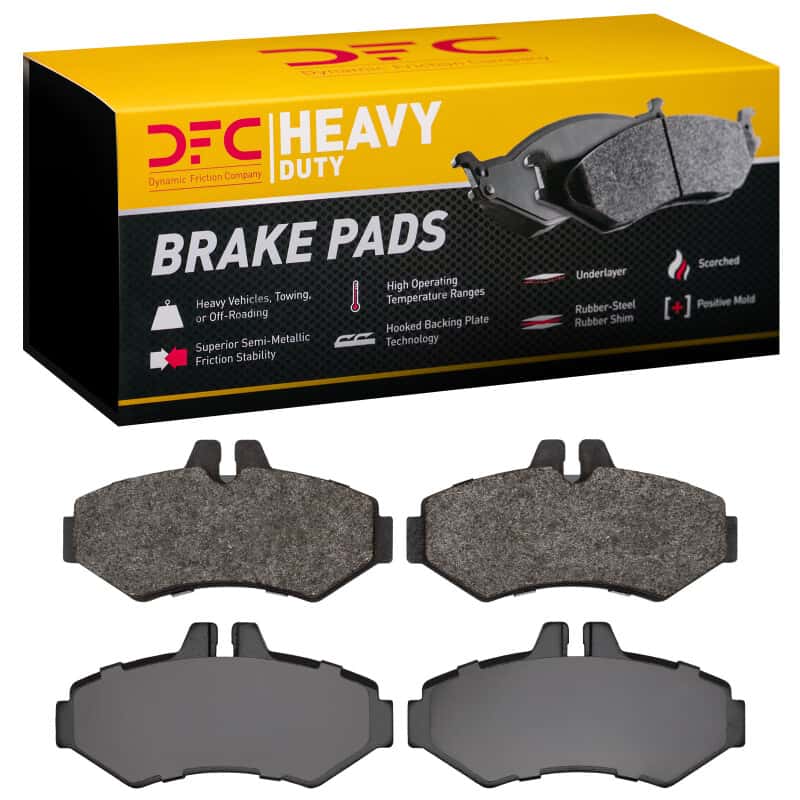 DFC — DFC 02-18 Dodge Sprinter 2500 Rear Heavy Duty Pads - Semi Metallic
DFC Brake Pad Set - view 1