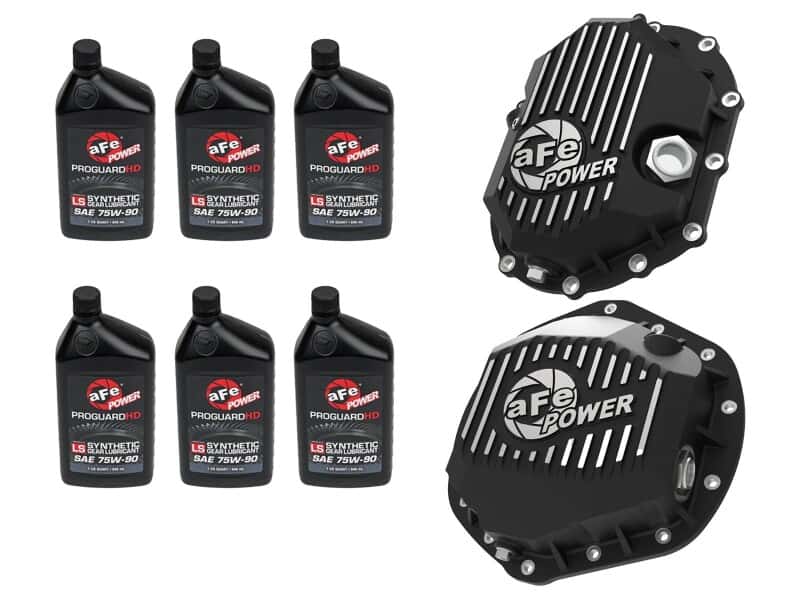 aFe — aFe Power Front/Rear Diff Cover Kit w/ Oil 11-19 GM Diesel Trucks V8 (AAM 9.25-12 & AAM 11.5-14)
Differential Cover - view 1