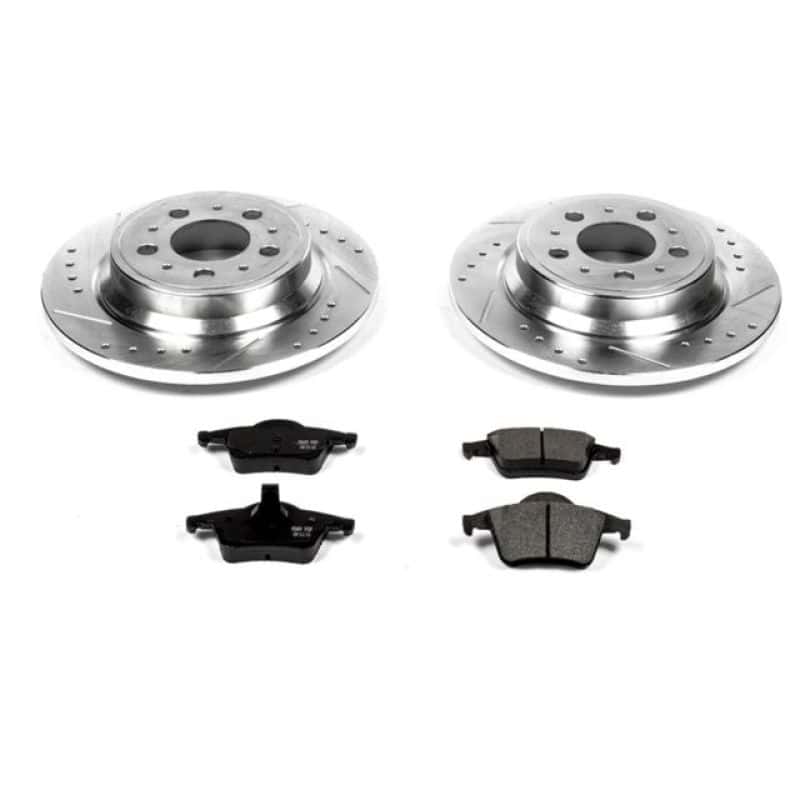 PowerStop — Power Stop 01-09 Volvo S60 Rear Z23 Evolution Sport Brake Kit - view 1