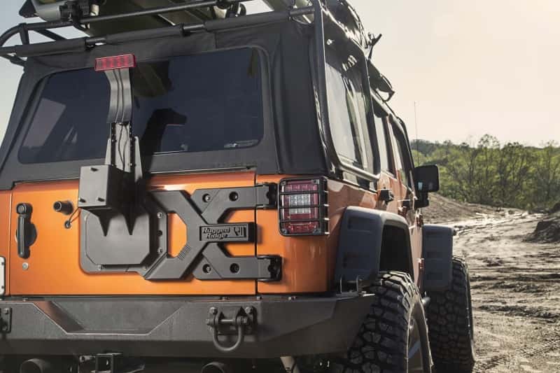 Rugged Ridge — Rugged Ridge Spartacus HD Tire Carrier Kit 07-18 Jeep Wrangler
Spare Tire Carrier
OFFROAD_BUMPERS - view 4