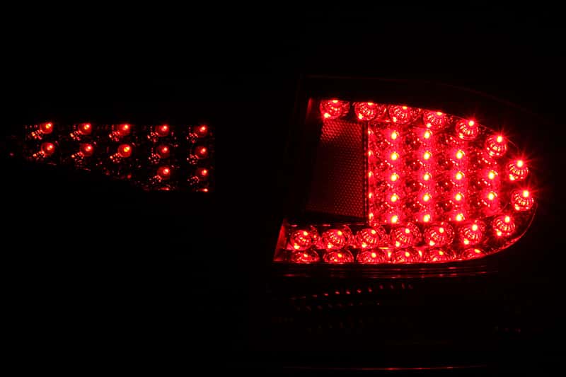 ANZO — ANZO 2006-2011 Honda Civic LED Taillights Black - view 6
