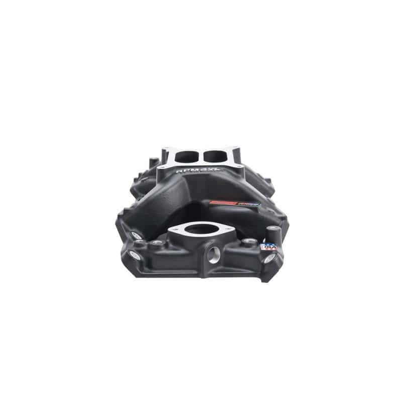 Edelbrock — Edelbrock Intake Manifold RPM Air-Gap Small-Block Chrysler 340-360 Black
MANIFOLD - view 5