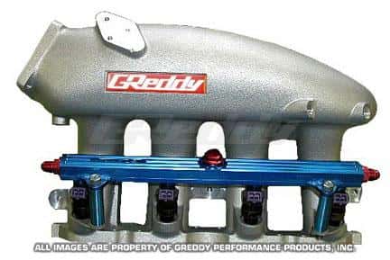 GReddy — GReddy Nissan SR20DET S14/S15 Short Runner Intake Plenum for Stock Throttle Body - view 2