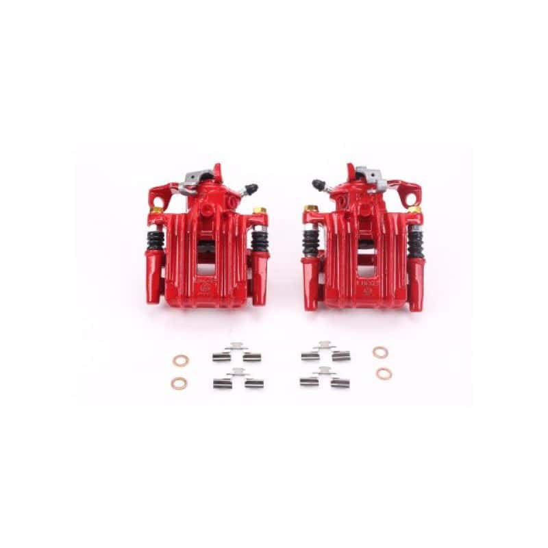 PowerStop — Power Stop 98-99 Audi A3 Rear Red Calipers w/Brackets - Pair
Caliper Set - view 1