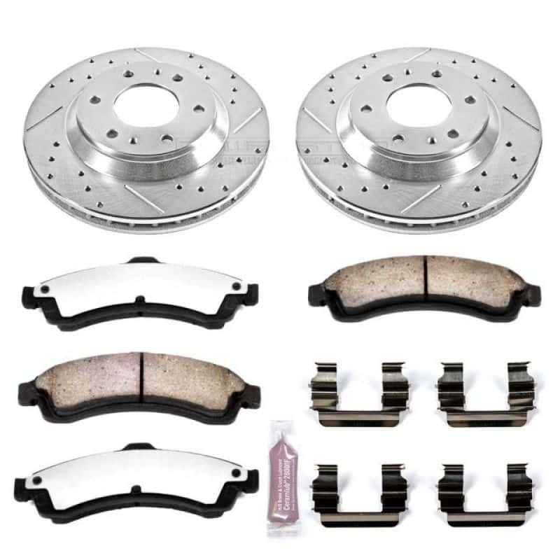 PowerStop — Power Stop 04-05 Buick Rainier Front Z36 Truck & Tow Brake Kit - view 1