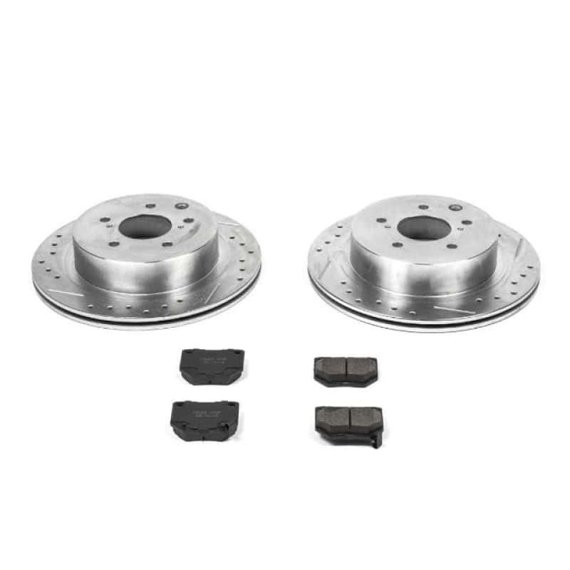 PowerStop — Power Stop 89-96 Nissan 300ZX Rear Z23 Evolution Sport Brake Kit - view 1