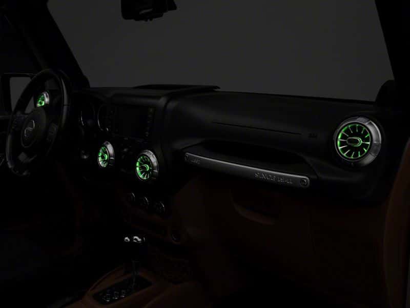 Raxiom — Raxiom 11-18 Jeep Wrangler JK LED Ambient Vent Lighting Kit
Lights - view 12
