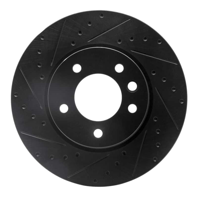 R1 Concepts — R1 03-18 Porsche Cayenne Right Front Drilled & Slotted Black Brake Rotor
R1 Brake Rotor Drill - view 1
