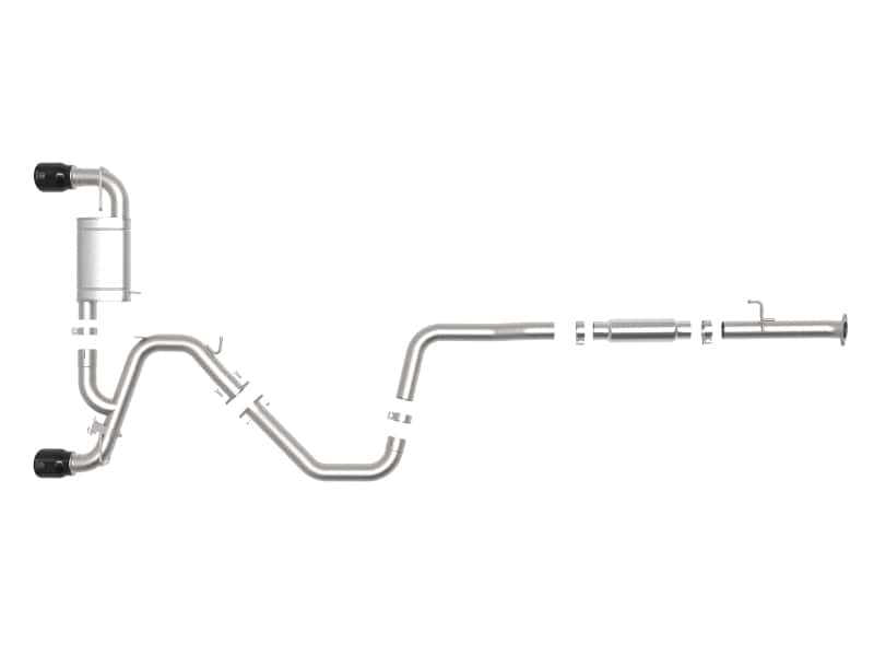 aFe — aFe Hyundai Veloster N 21-22 L4-2.0L (t) Takeda Cat-Back Exhaust System- Black Tips
Cat-Back Exhaust - view 2