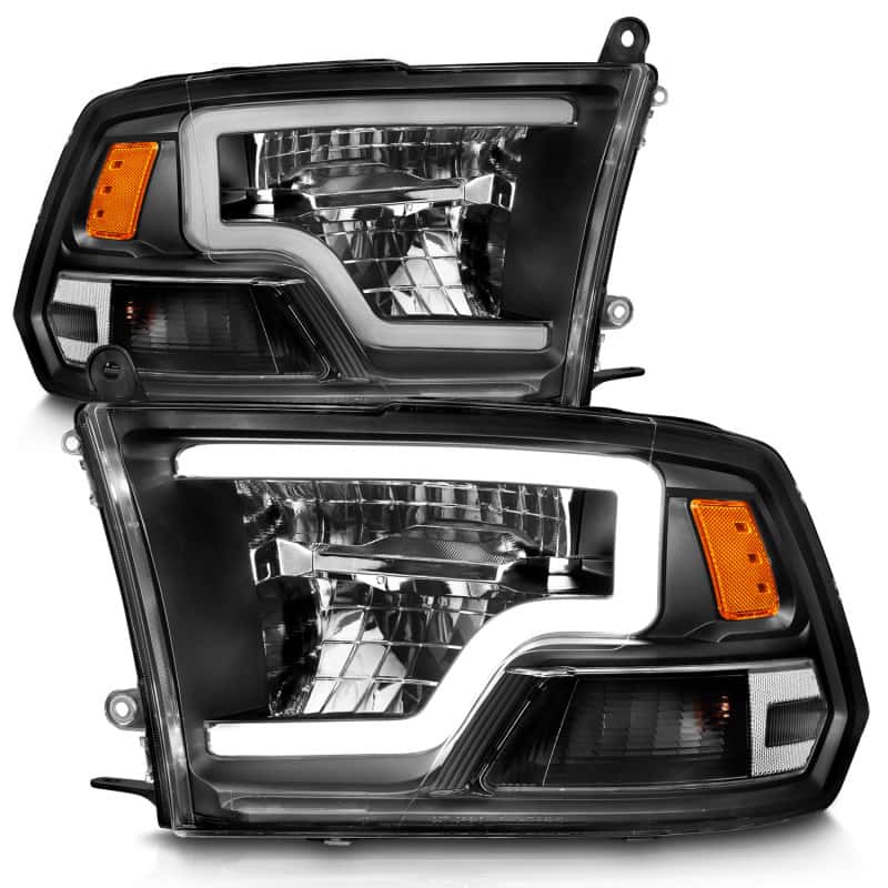 ANZO — ANZO 2009-2020 Dodge Ram 1500 Full LED Square Projector Headlights w/ Chrome Housing Black Amber
Head Light Set
HdLtSet - view 8