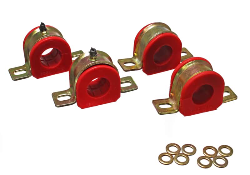 Energy Suspension — Energy Suspension 1-1/4in GM Greaseable S/B Set - Red
Sway Bar Bushing Kit - view 3