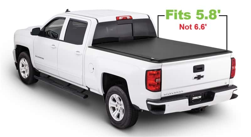 Tonno Pro — Tonno Pro 14-19 Chevy Silverado 1500 5.8ft Fleetside Lo-Roll Tonneau Cover
Lo-Roll Bed Cover - view 4