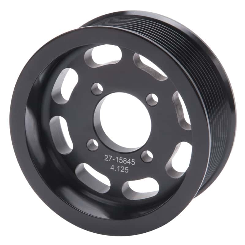 Edelbrock — Edelbrock Pulley Supercharger Enforcer 10 Rib 4 125In Black
SUPERCHARGER COMPONE - view 1