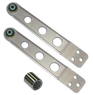 SPC Performance — SPC Performance 02-06 Honda CR-V/Acura RSX/03-10 Element Silver Anodized Rear Lower Control Arms
LOWER CONTROL ARM PR
CNTRL ARM PR - view 2