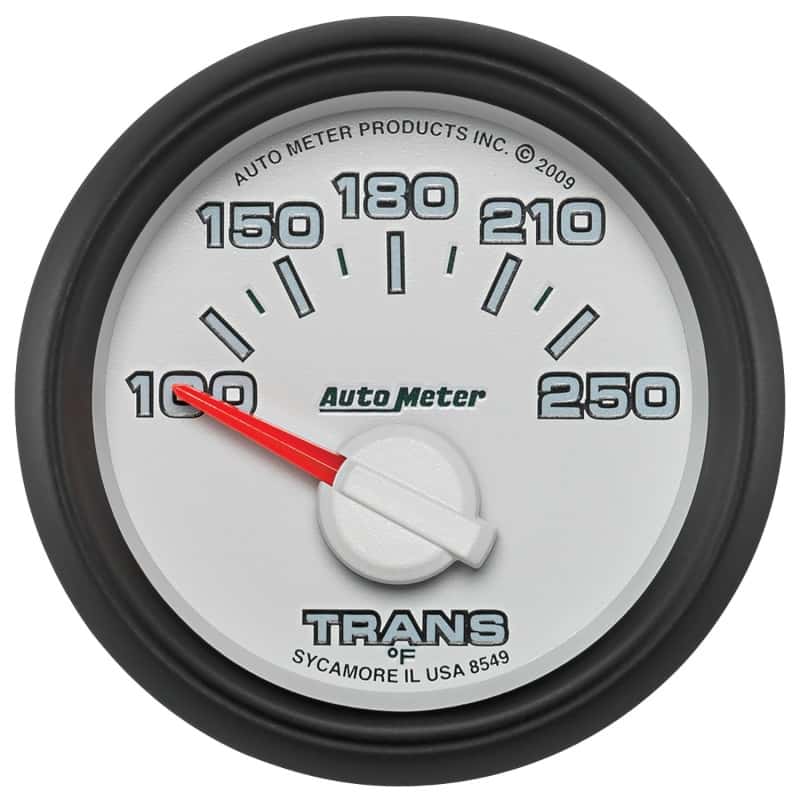 AutoMeter — Autometer Factory Match 52mm Short Sweep Electronic 100-250 Deg F Transmission Temperature Gauge
2-1/16" TRANS TEMP, - view 1