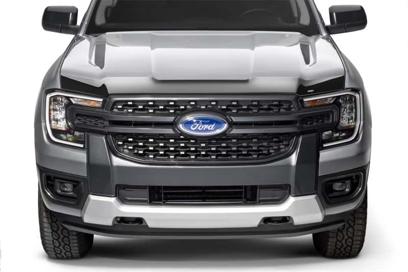 Husky Liners — Husky Liners 2024 Ford Ranger Aeroskin Hood Protector - Smoke
Hood Shields - view 2