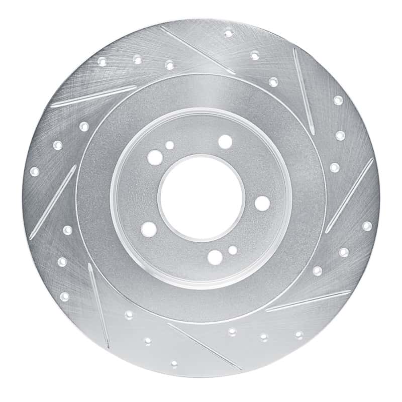R1 Concepts — R1 21-25 Hyundai SONATA Rear Left Drilled & Slotted Silver Brake Rotor
R1 Brake Rotor Drill - view 5
