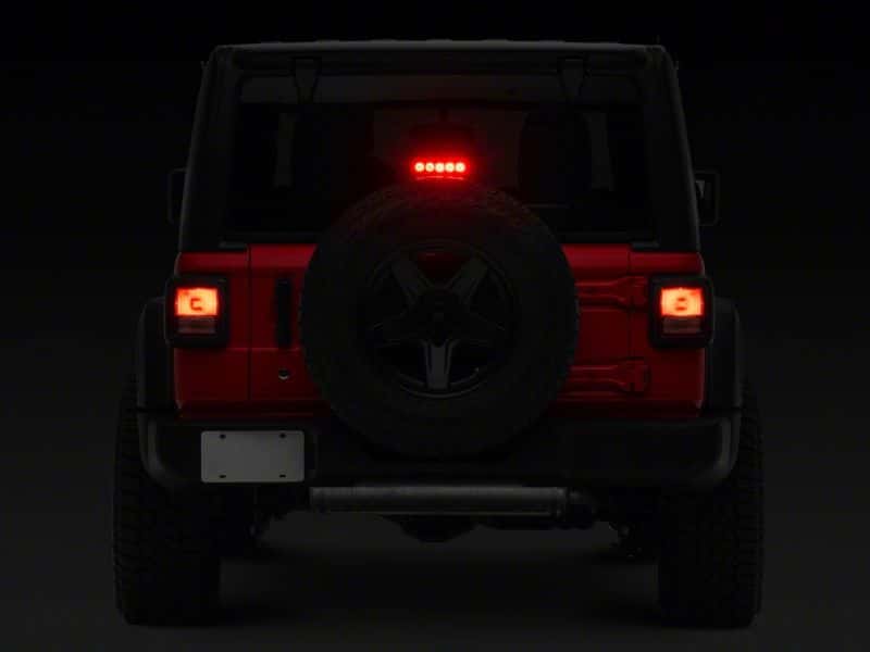 Raxiom — Raxiom 18-23 Jeep Wrangler JL Axial Series LED Third Brake Light- Red
Light - view 10