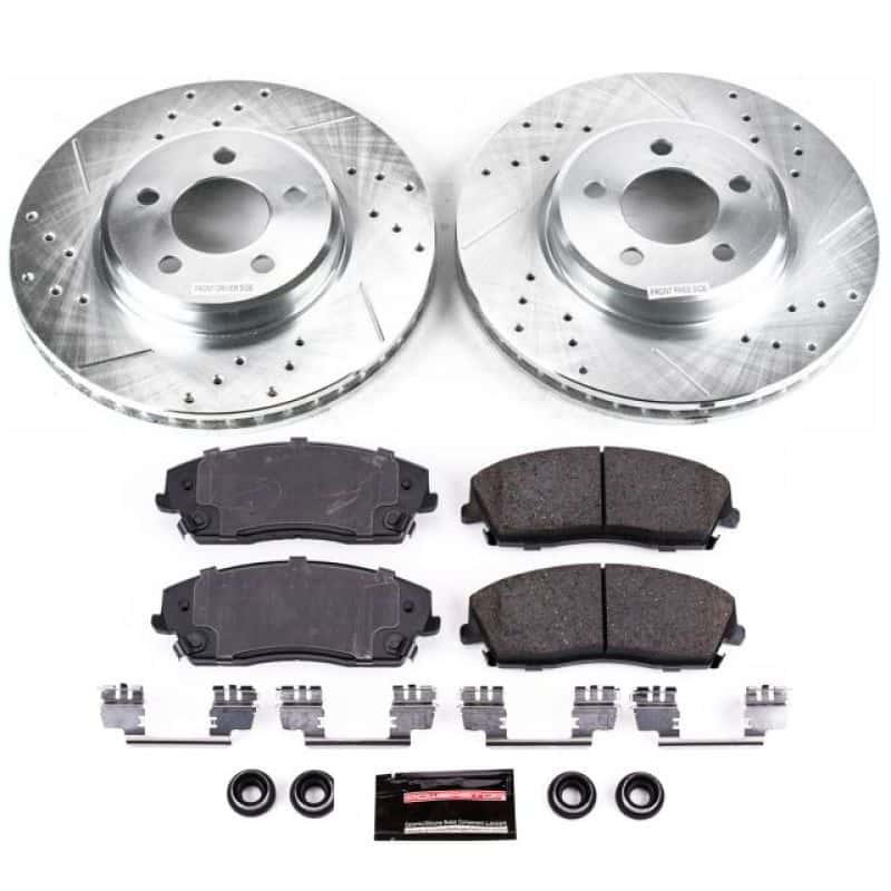 PowerStop — Power Stop 05-19 Chrysler 300 Front Z23 Evolution Sport Brake Kit - view 1