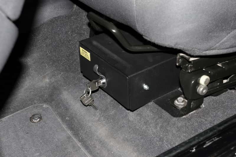 Tuffy Products — Tuffy Jeep Wrangler Underseat Drawer Flip Seat W/ Keyed Lock
Underseat Drawer - view 1